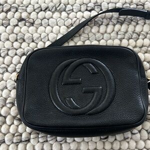 Gucci Black Leather Crossbody Bag
Excellent condition